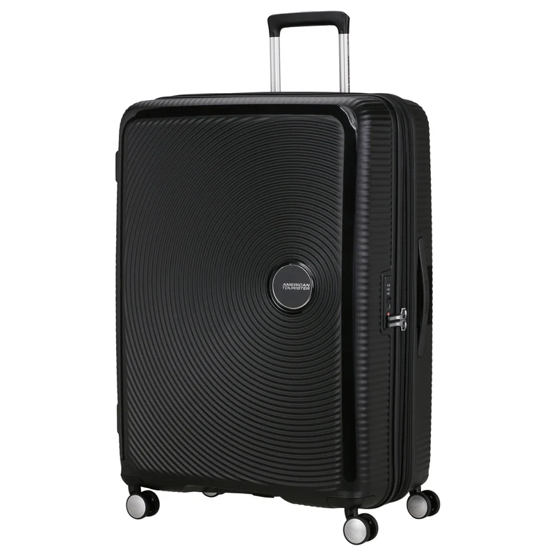 American Tourister Soundbox - 4-Rollen-Trolley 80 cm erw. (schwarz)