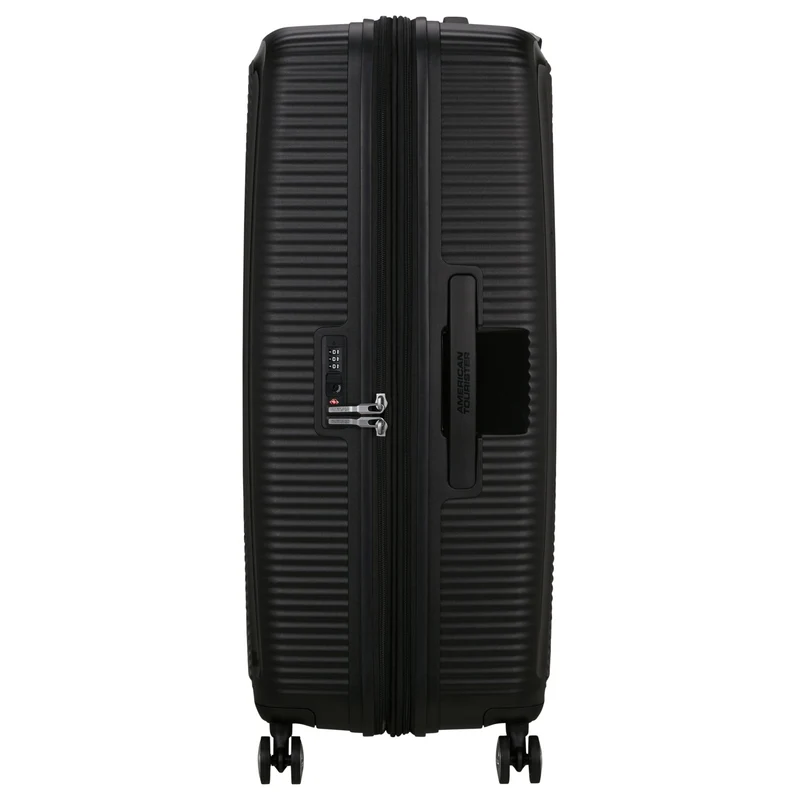 American Tourister Soundbox - 4-Rollen-Trolley 80 cm erw. (schwarz)