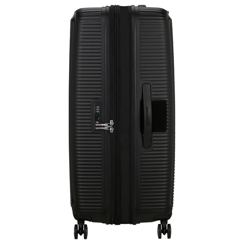 American Tourister Soundbox - 4-Rollen-Trolley 80 cm erw. (schwarz)