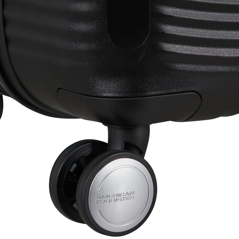 American Tourister Soundbox - 4-Rollen-Trolley 80 cm erw. (schwarz)