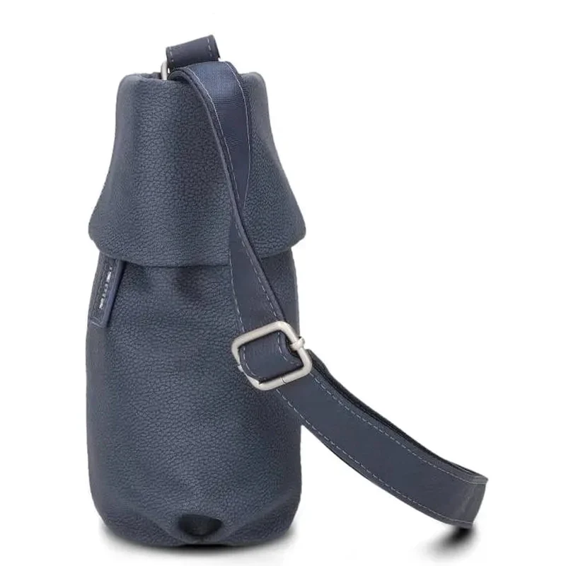 zwei Mademoiselle M45 - Schultertasche 22 cm (nubuk-blue)