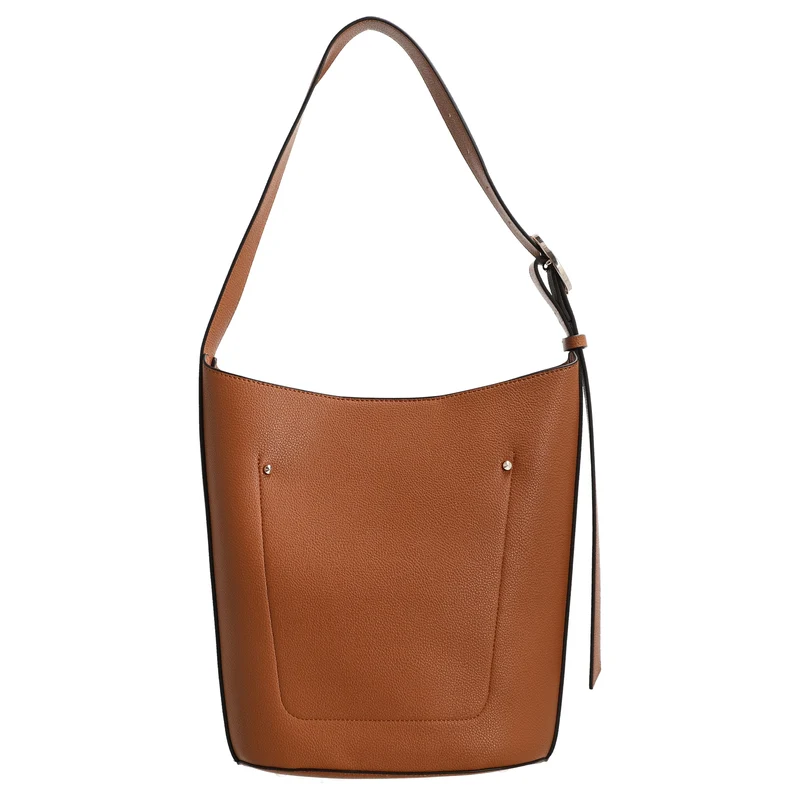 Guess Meridian II Bucket - Beuteltasche mit herausnehmbarer Pouch (cognac)