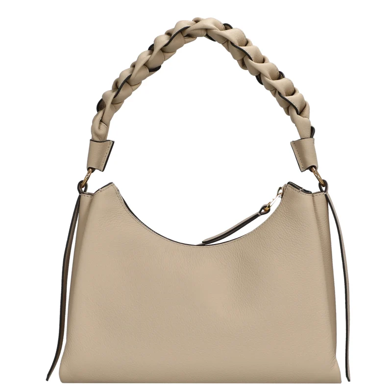 Coccinelle Boheme Grana Double - Schultertasche S 30 cm (seagrass/sandsh)
