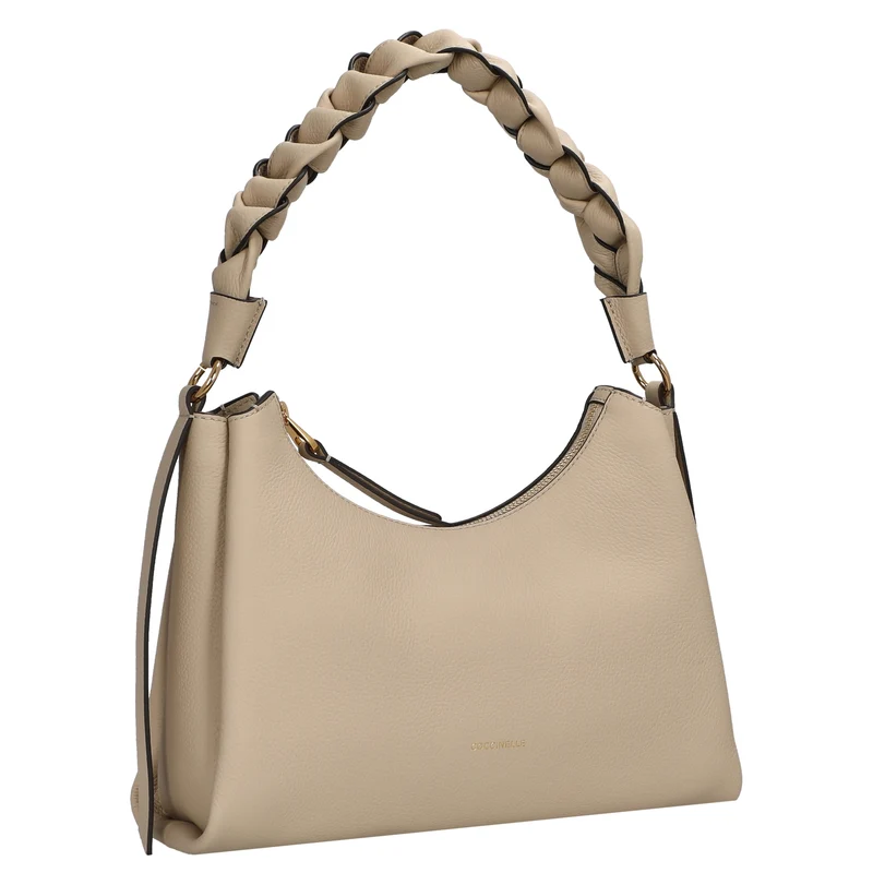 Coccinelle Boheme Grana Double - Schultertasche S 30 cm (seagrass/sandsh)