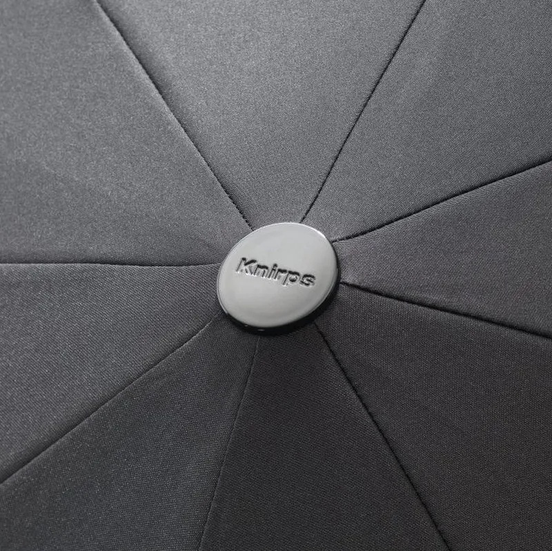 Knirps T.200 M Duomatic - Taschenschirm Regenschirm (reflective black)