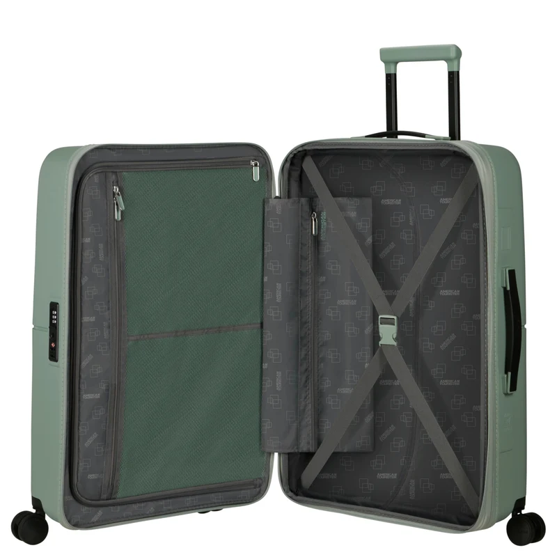 American Tourister Dashpop - 4-Rollen-Trolley 67 cm erw. (grün)