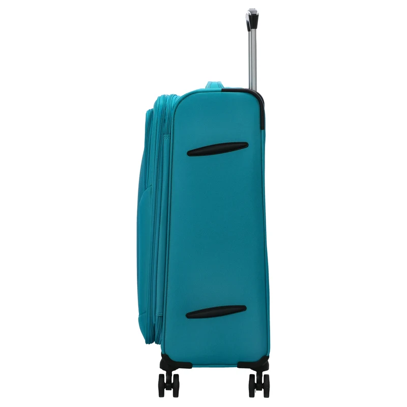 D&N Travel Line 6804 - 4-Rollen-Trolley M 66 cm (türkis)