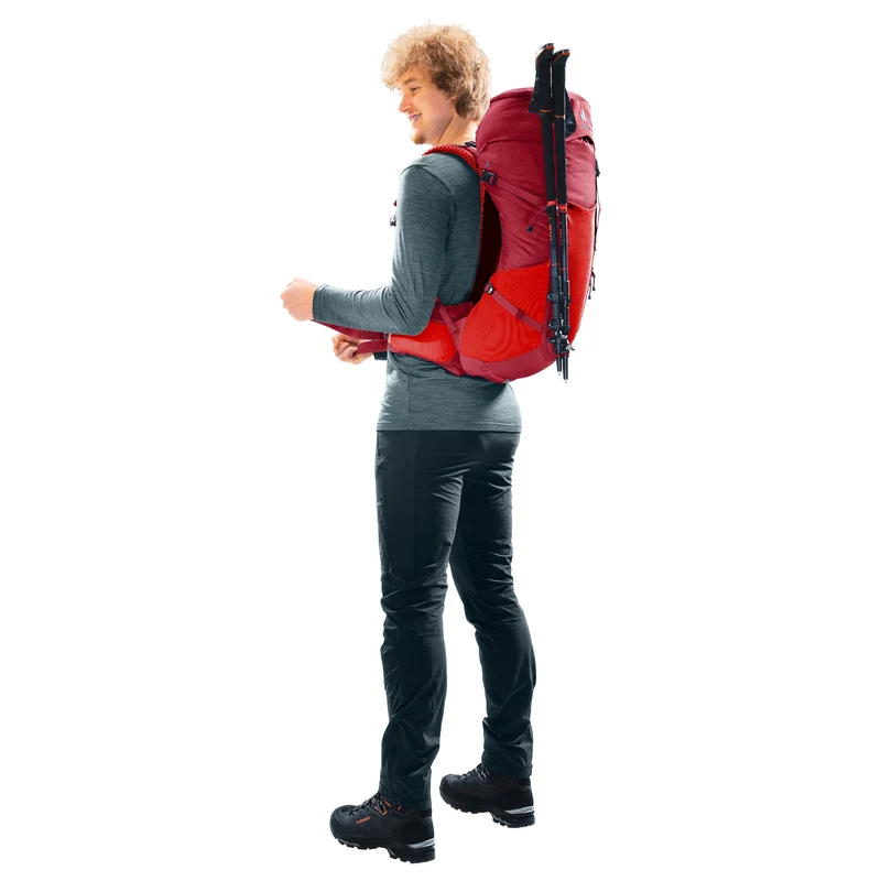 Deuter Futura 26 - Wanderrucksack 62 cm (cherry-masala)