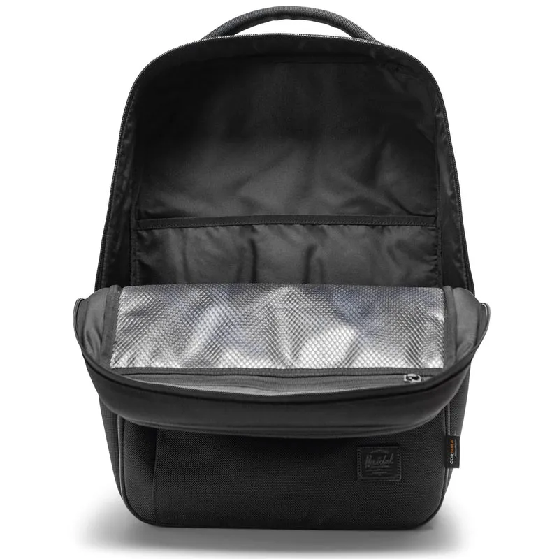 Herschel Kaslo Backpack Tech Cordura 30 - Rucksack 16" 47 cm (black)
