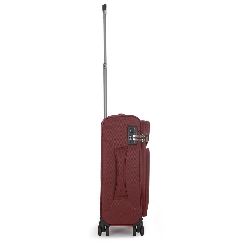 Stratic Light + - 4-Rollen-Kabinentrolley 55 cm (dark red)