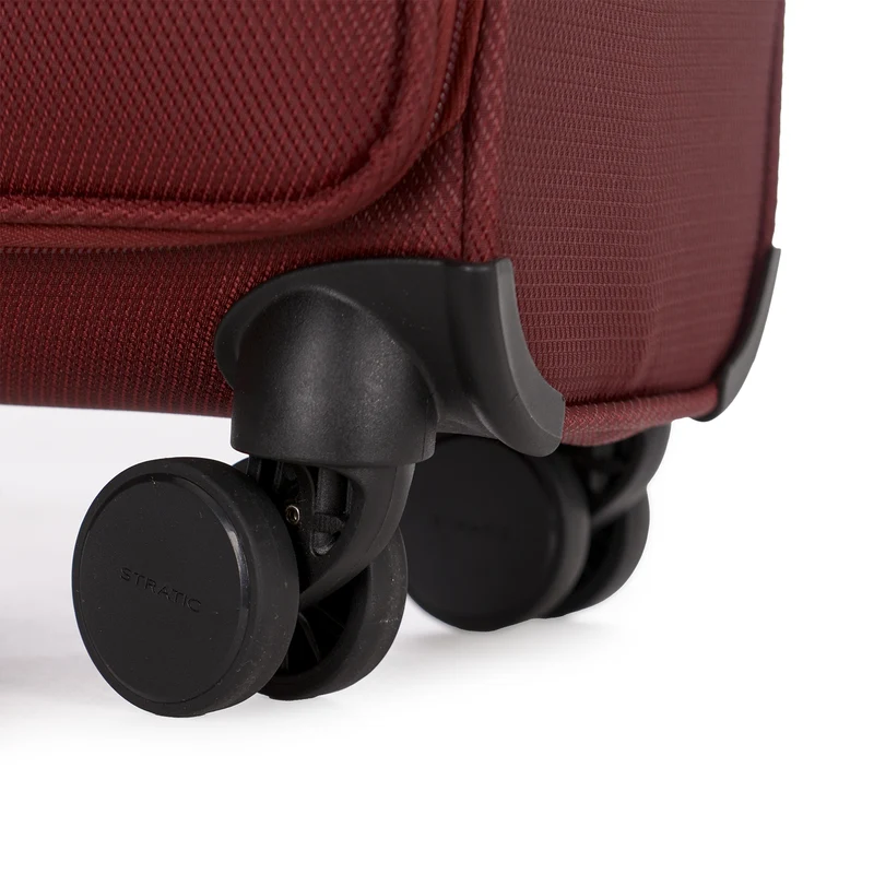 Stratic Light + - 4-Rollen-Kabinentrolley 55 cm (dark red)