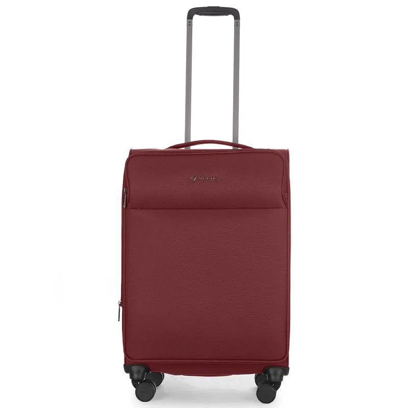 Stratic Light + - 4-Rollen-Trolley 68 cm erw. (dark red)