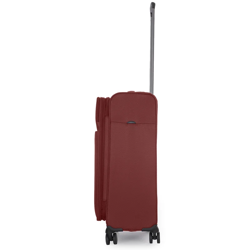 Stratic Light + - 4-Rollen-Trolley 68 cm erw. (dark red)