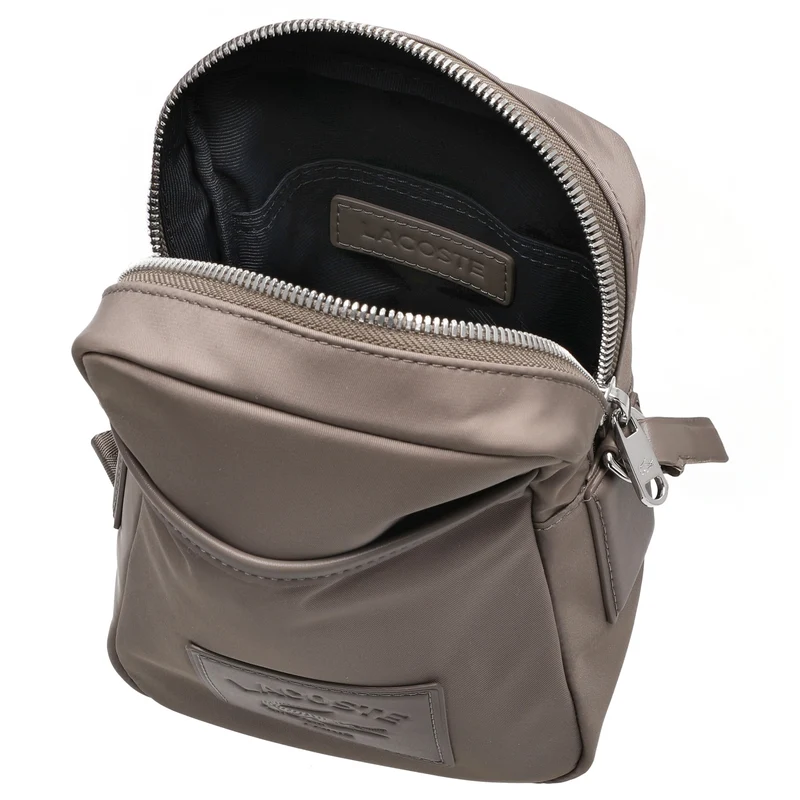 Lacoste Vertical Camera Bag - Umhängetasche 22 cm (morel)