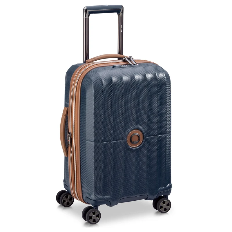 Delsey Paris Carrousel - 4-Rollen-Kabinentrolley 55 cm (marineblau)