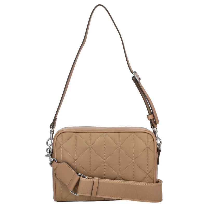 Calvin Klein Quilted Camera - Umhängetasche (tannin)