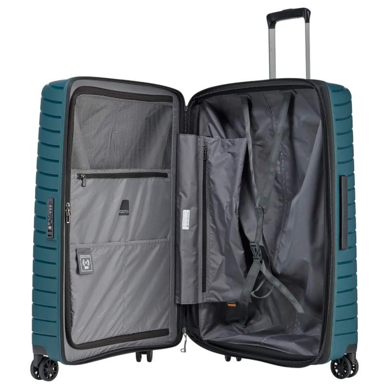 Stratic Novium SL - 4-Rollen-Trolley 77 cm erw. (petrol)