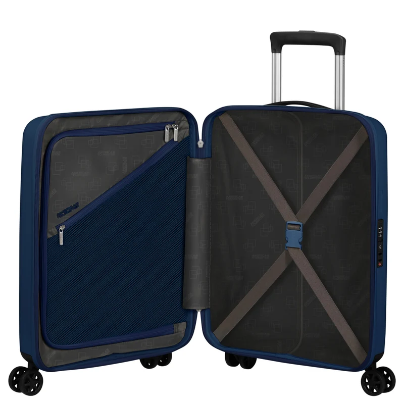American Tourister Rejoy - 4-Rollen-Kabinentrolley 55 cm (blau)