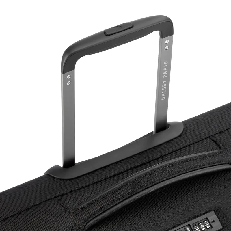 Delsey Paris Montmartre 3 - 4-Rollen-Trolley 66 cm erw. (schwarz)
