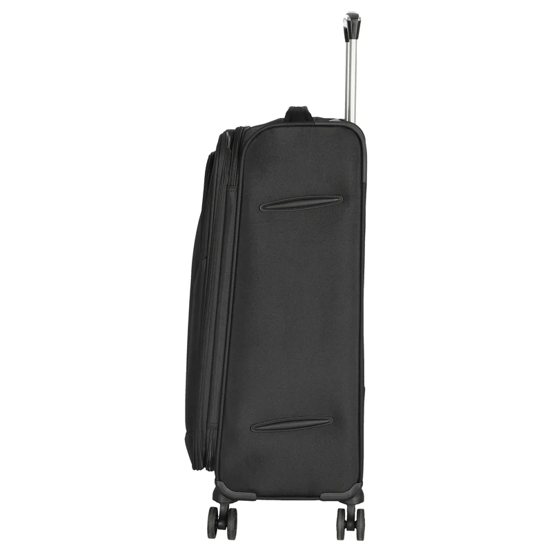 D&N Travel Line 6804 - 4-Rollen-Trolley M 66 cm (schwarz)