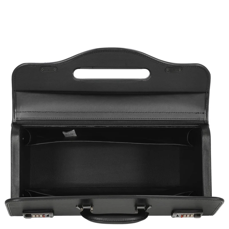 D&N Business - Pilotenkoffer 46 cm PU (schwarz)