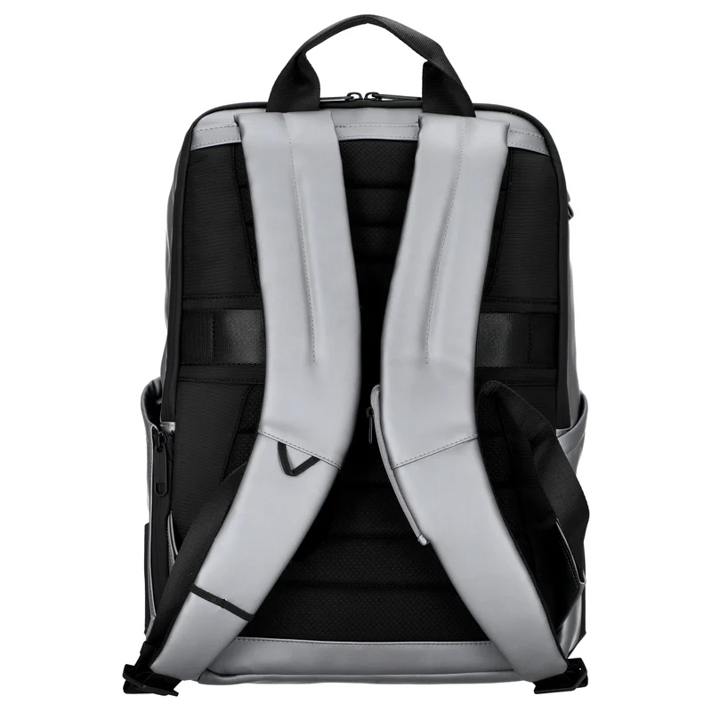 Piquadro Backpack - Rucksack 15.6" 43 cm (silver/black)