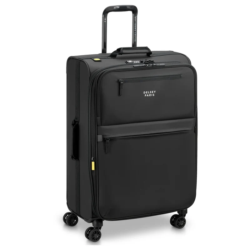 Delsey Paris Maubert 2.0 - 4-Rollen-Trolley 69 cm erw. (schwarz)