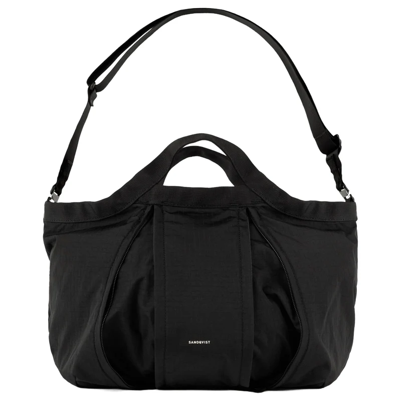 Sandqvist Grid Expandable - Umhängetasche erw. (black)