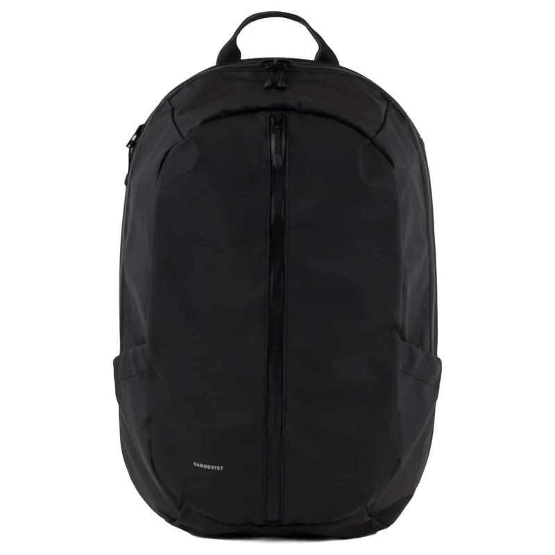 Sandqvist Stream Zipper - Rucksack 16" 50 cm (black)