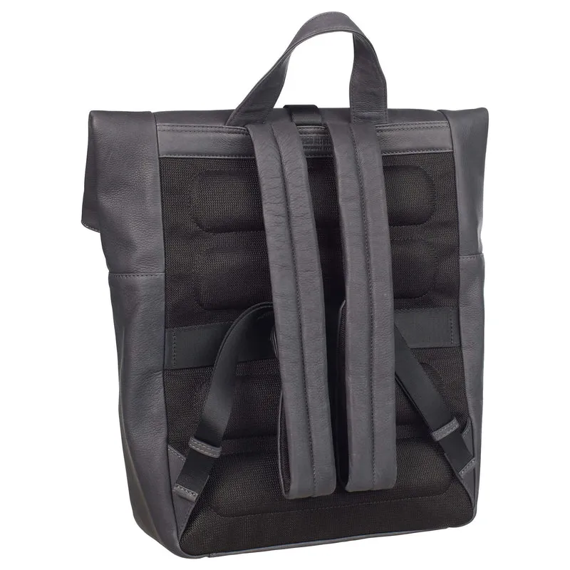 Leonhard Heyden Den Haag Roll Top - Rucksack 14" 40 cm (grau)