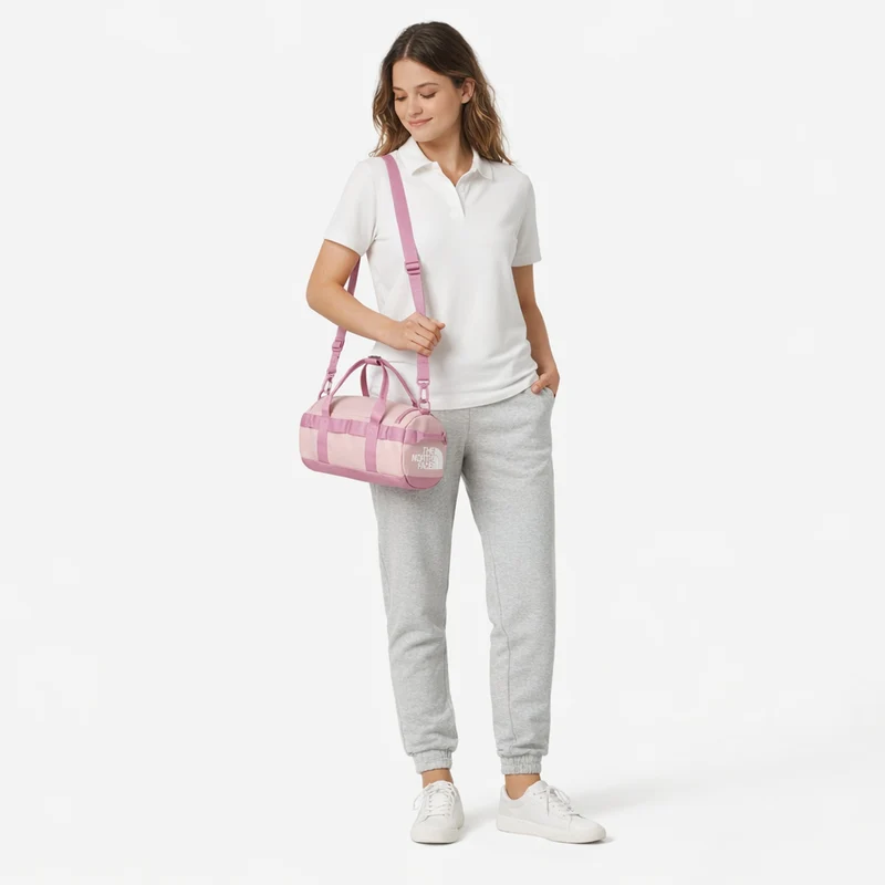 The North Face Base Camp Duffel - Schultertasche (metal pink/hushed laven)