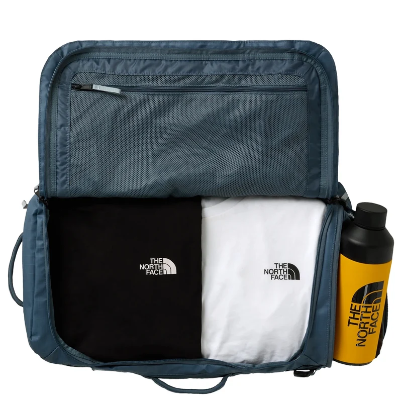 The North Face Base Camp Voyager Duffel - Reisetasche/Rucksack S 57.6 cm (granite grey/frost grey, S)