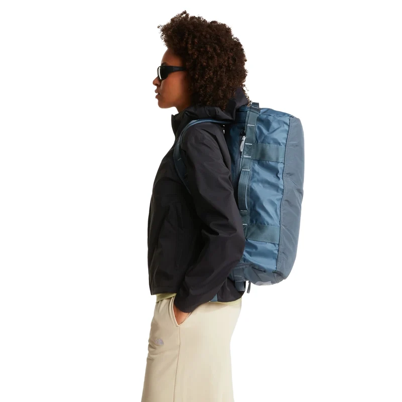 The North Face Base Camp Voyager Duffel - Reisetasche/Rucksack S 57.6 cm (granite grey/frost grey, S)