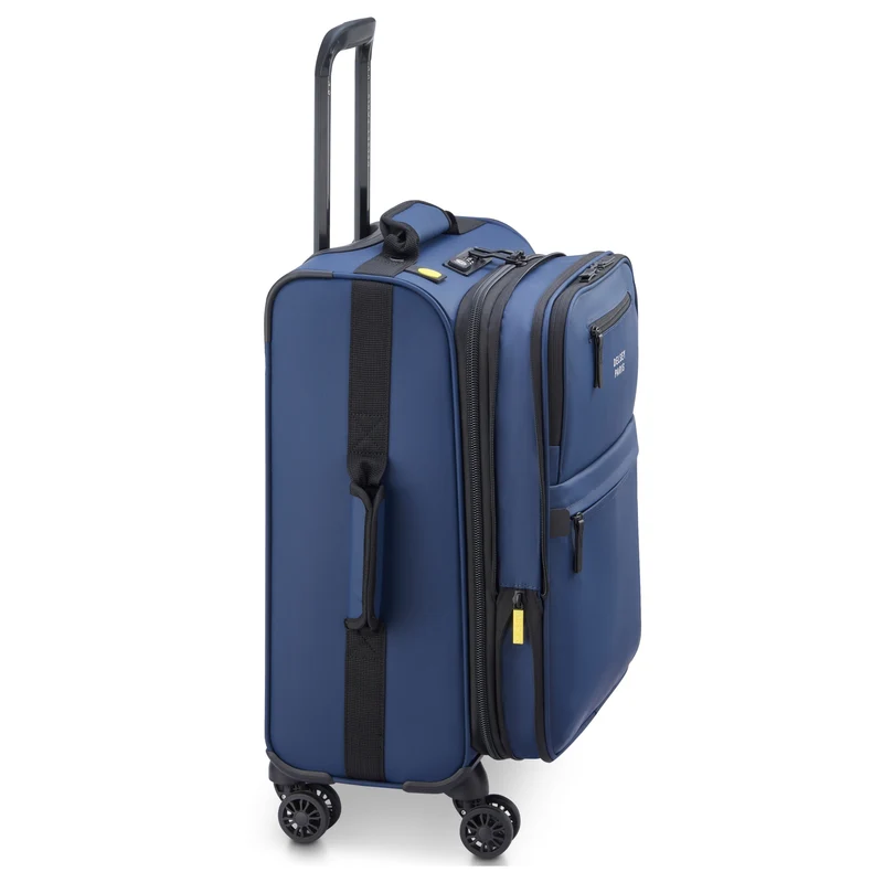 Delsey Paris Maubert 2.0 - 4-Rollen-Kabinentrolley 55 cm erw. (marineblau)