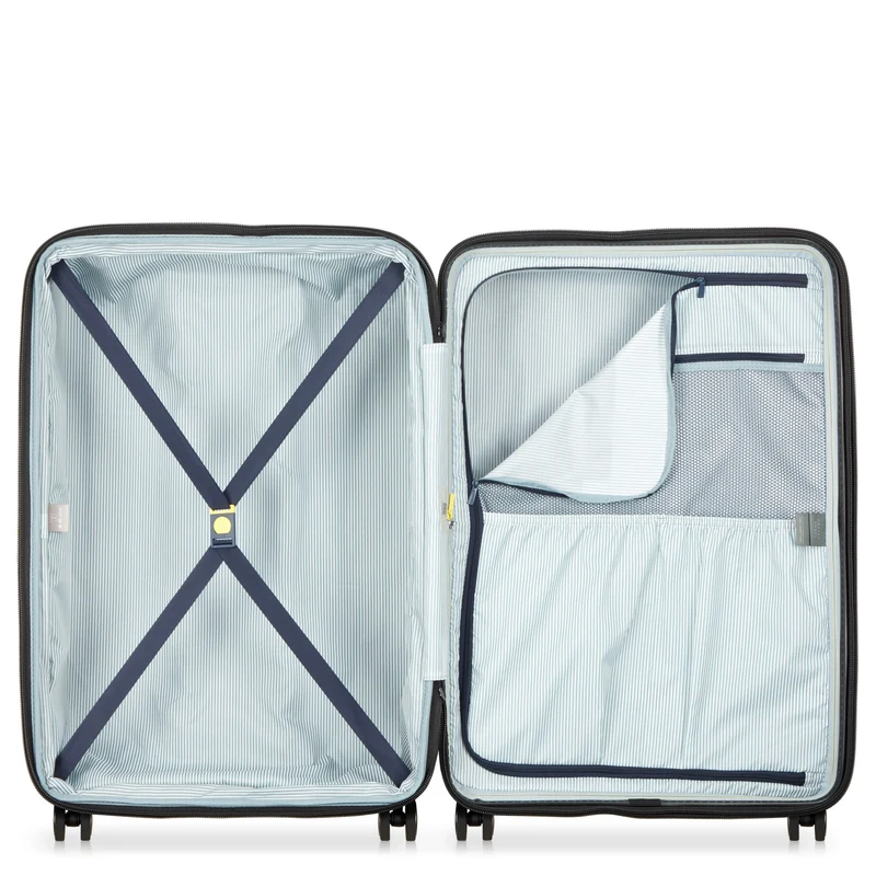 Delsey Paris Longitude - 4-Rollen-Trolley 76 cm erw. (hellblau)