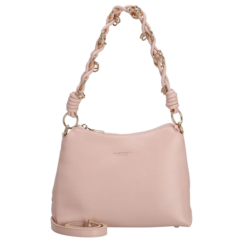 Seidenfelt Sundby - Schultertasche 24.5 cm (tulle pink)