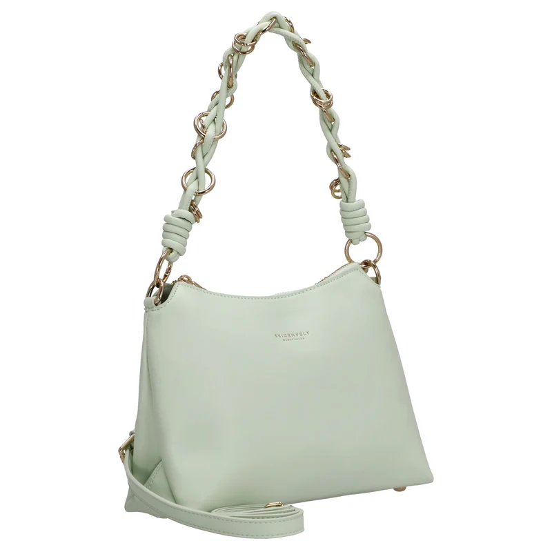Seidenfelt Sundby - Schultertasche 24.5 cm (jelly mint)