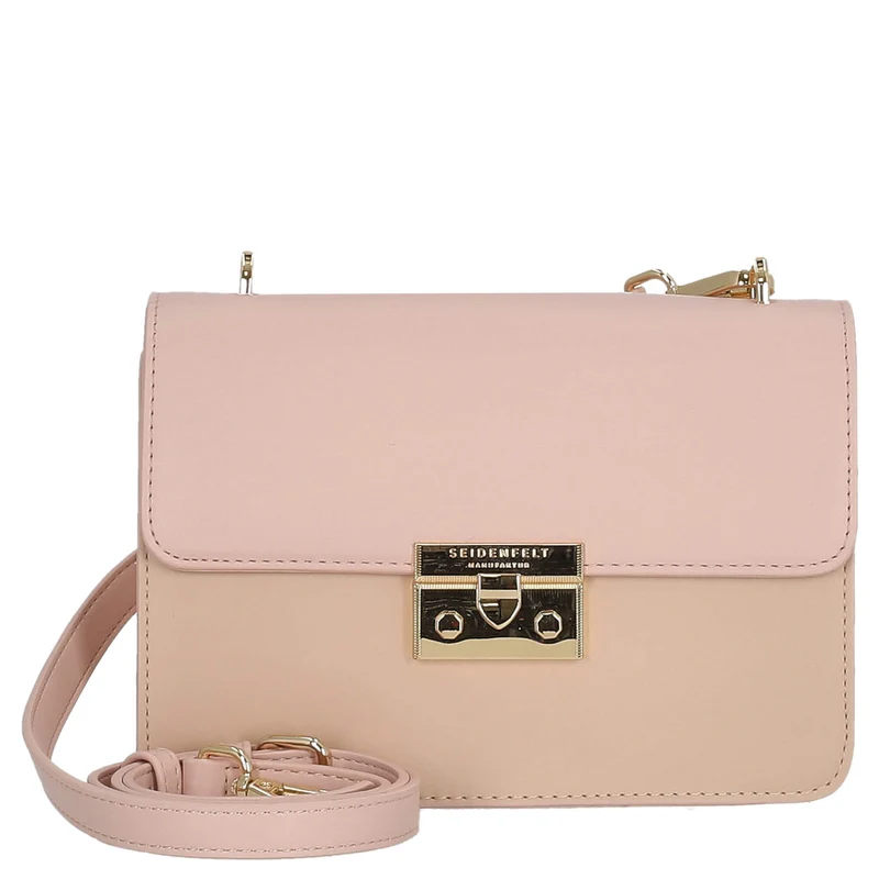 Seidenfelt Tricolor Pitea - Umhängetasche 21 cm (powder blush)