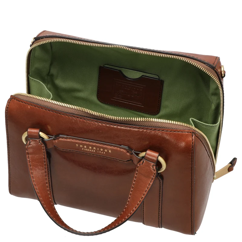 The Bridge Laura - Henkeltasche 25 cm (marrone)