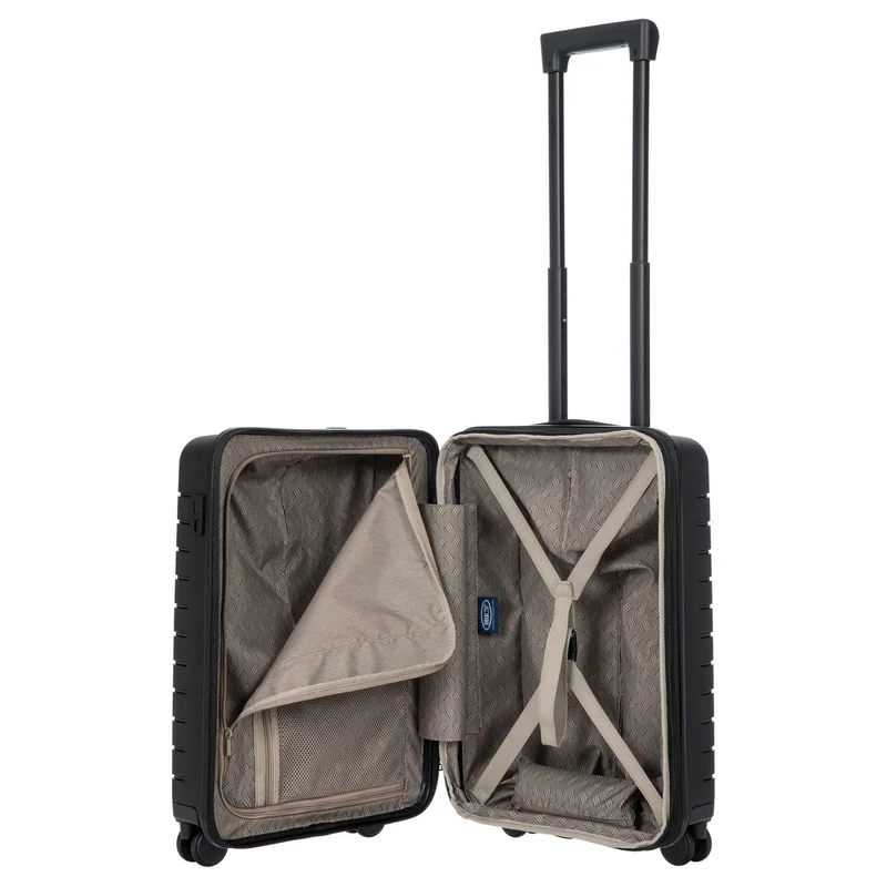 Brics BY Ulisse - 4-Rollen-Kabinentrolley 55 cm erw. (black)