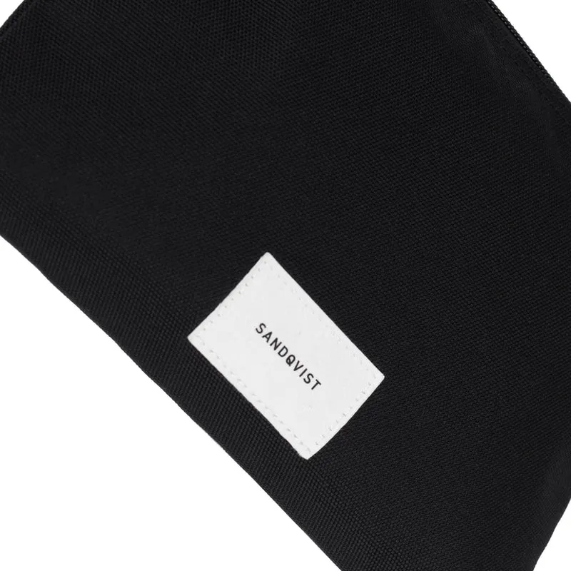 Sandqvist Ground Sacoche Slim - Umhängetasche 25 cm (black)