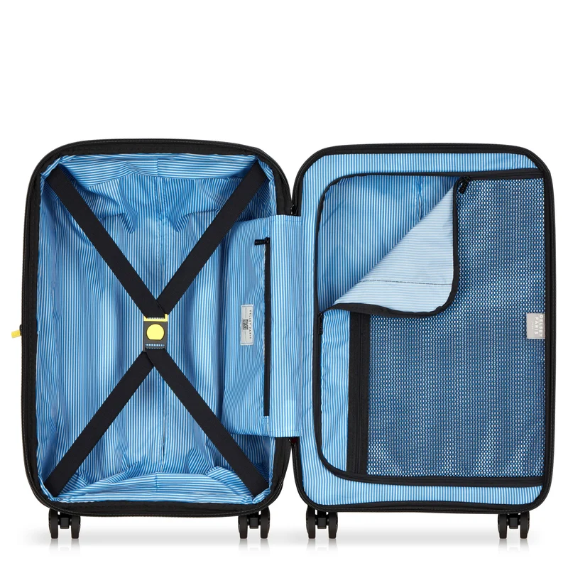 Delsey Paris Lutece SE - 4-Rollen-Kabinentrolley 55 cm erw. (schwarz)