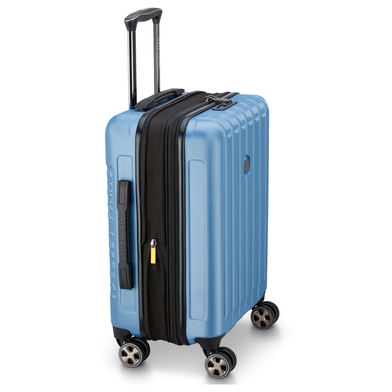 Delsey Paris Longitude - 4-Rollen-Kabinentrolley Slim 55 cm (hellblau)