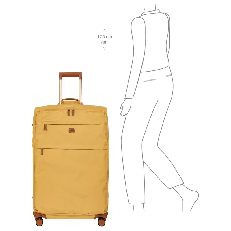 Brics X-Travel - 4-Rollen-Trolley L 77 cm (honey)