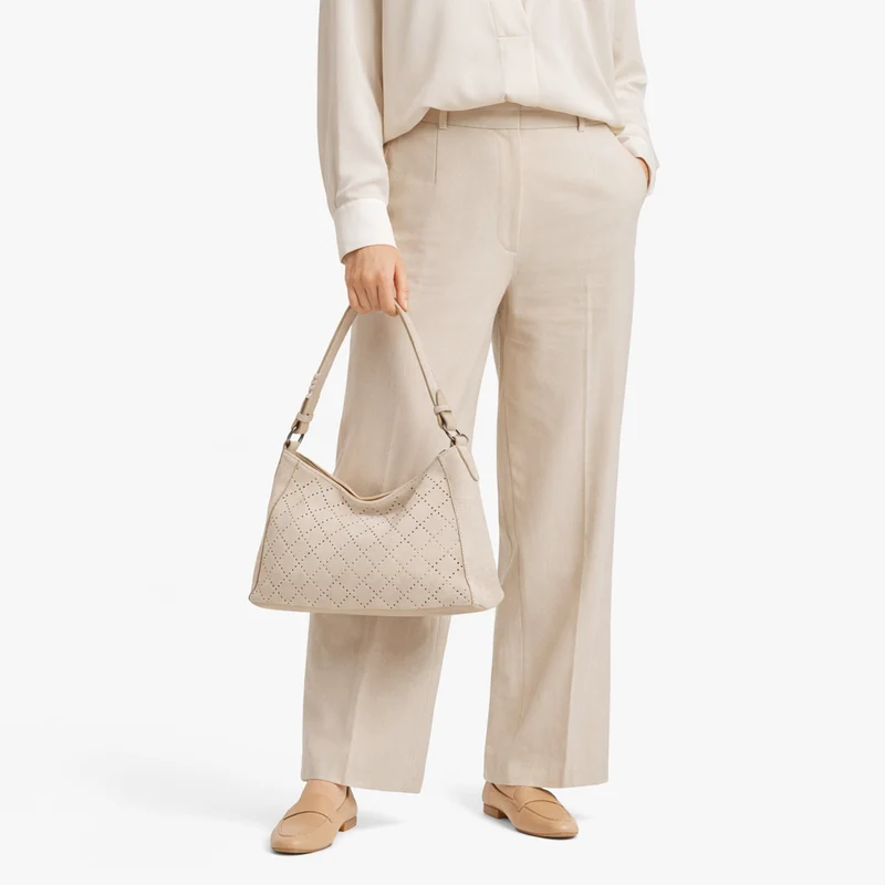 FREDsBRUDER Hey Lovely - Schultertasche 30 cm (creamy cream)