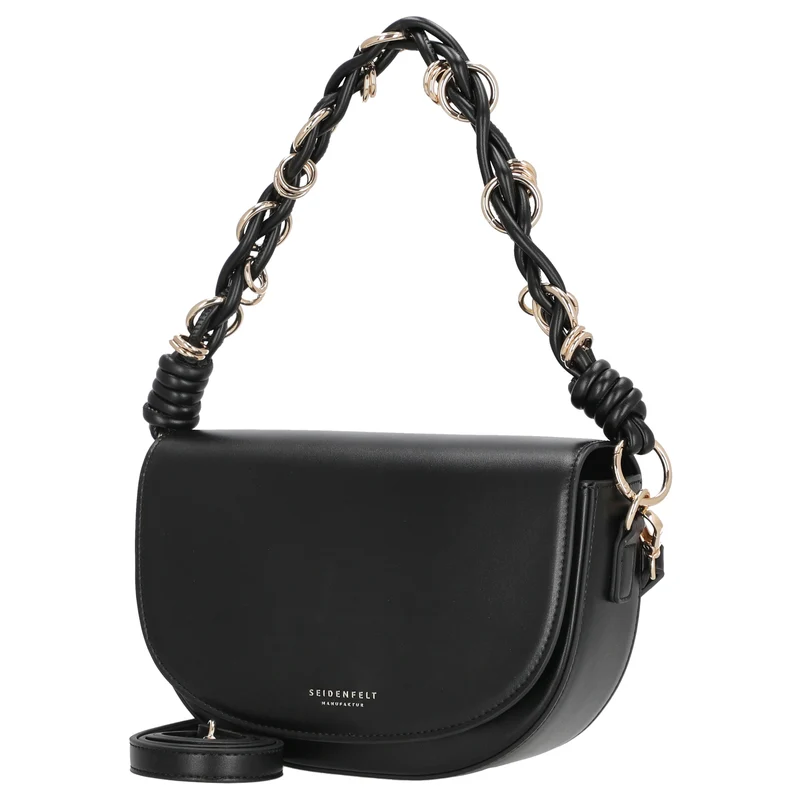 Seidenfelt Sundby - Schultertasche 23 cm (black)