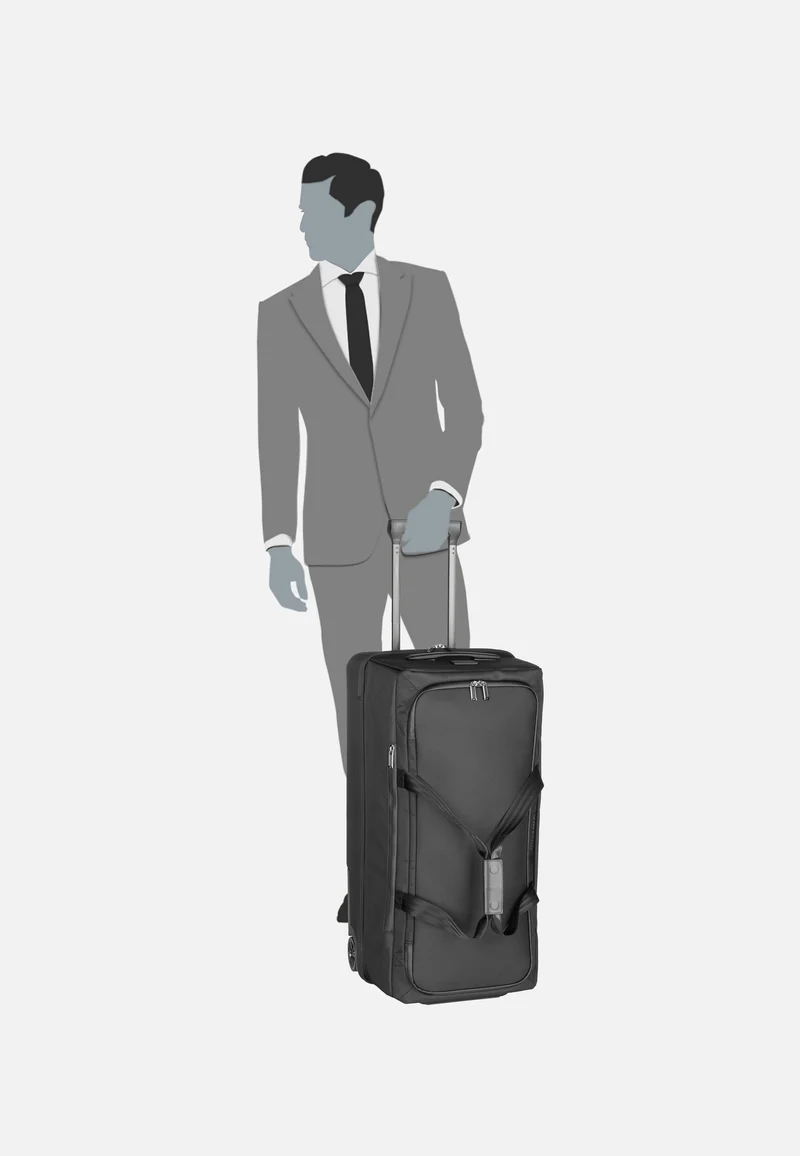 Roadster Rolling Duffle 30'' Black - Reisetasche mit Rollen