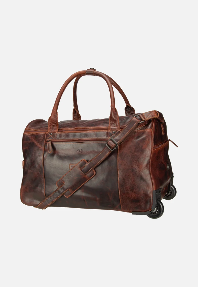 Rugged Trolley Traveller Teak Brown - Reisetasche mit Rollen