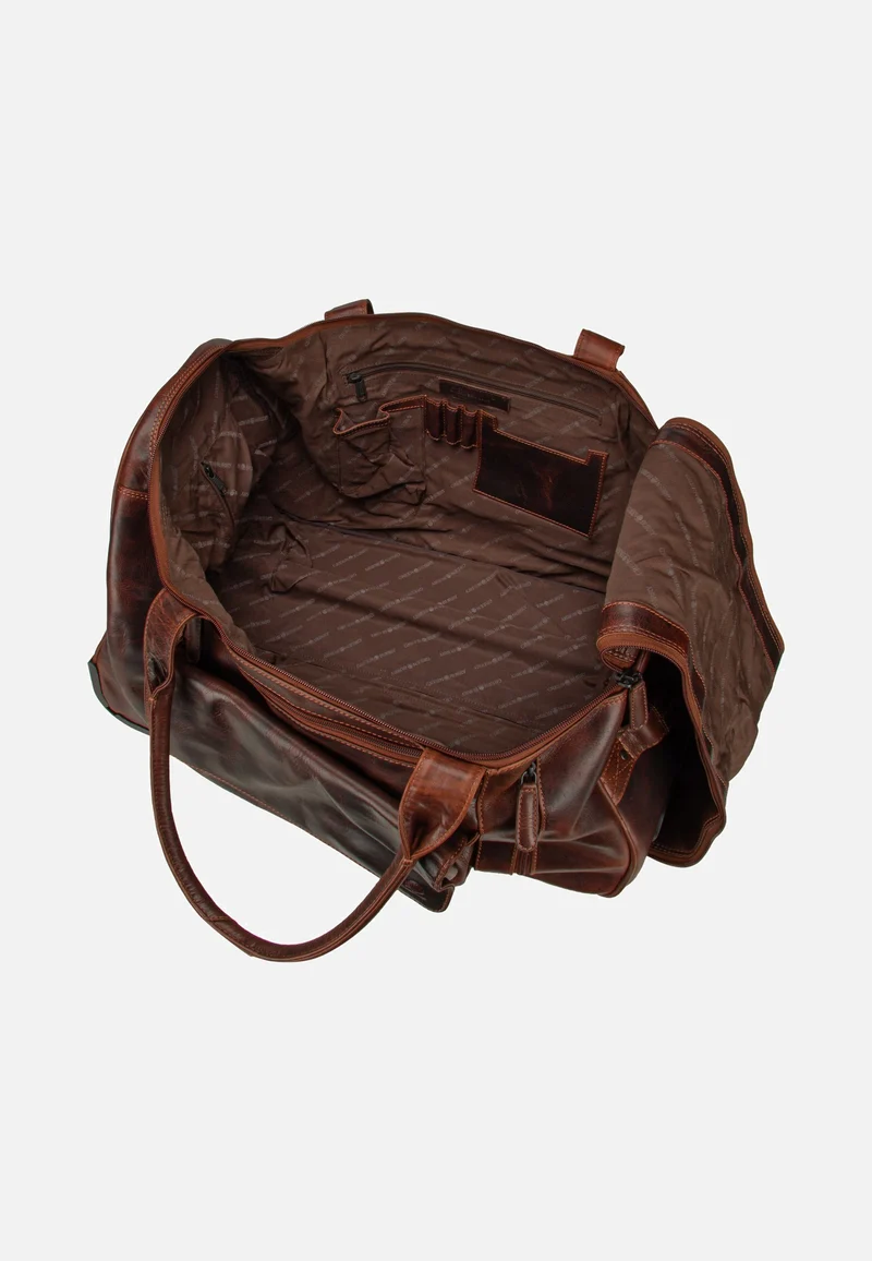 Rugged Trolley Traveller Teak Brown - Reisetasche mit Rollen