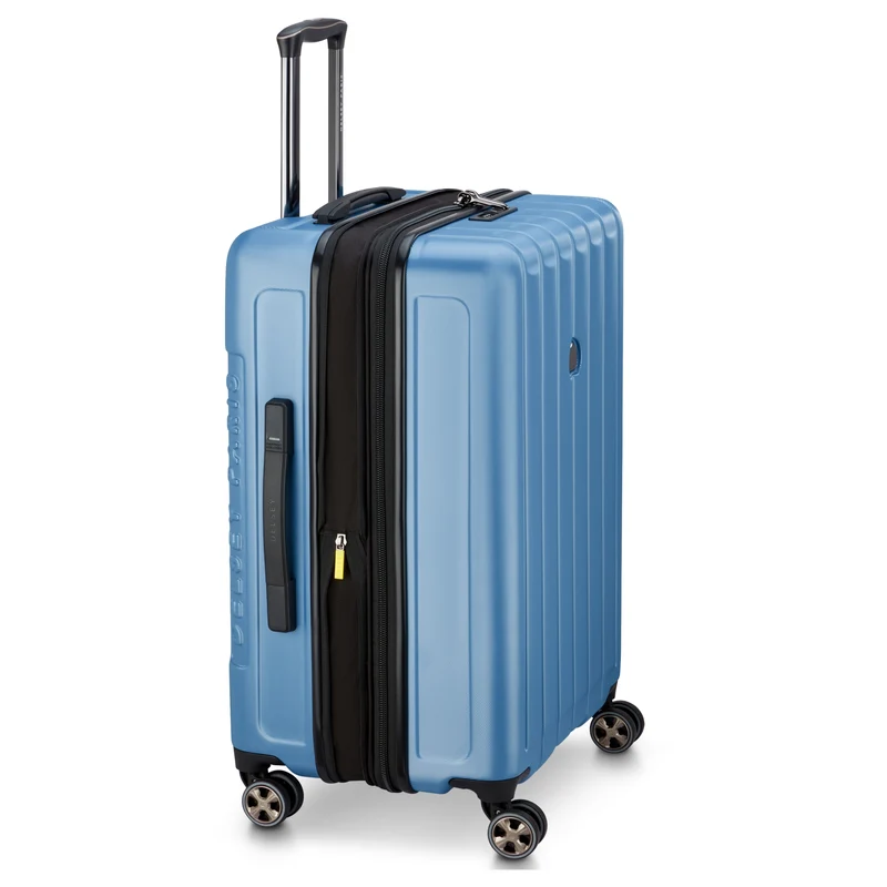 Delsey Paris Longitude - 4-Rollen-Trolley 69 cm erw. (hellblau)